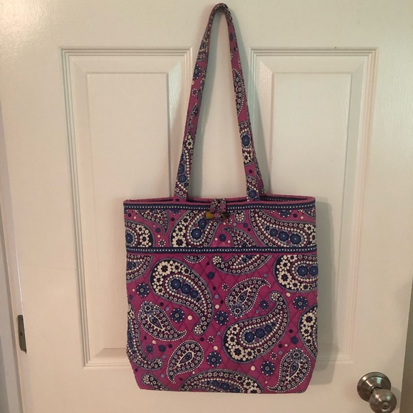 Vera Bradley Tote in Boysenberry - Picture 2 of 8